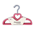 thumbnail image 2 of 10 Pack Pink Heart Baby Hanger, 2 of 2