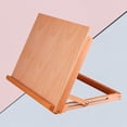thumbnail image 4 of veasfak Tabletop Sketch Box Easel -Adjustable & Portable Beech Wood Desk Easel 43x32CM, 4 of 7