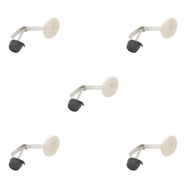 Baohd Professional Drum Mute Pads Head Protector Damper Compatible Accessory Smooth Wear-resistant Equipment As Shown 5Set