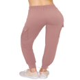 thumbnail image 3 of CHOK Pantalon Cargo Jogger Décontracté Super Doux pour Femmes Noir G, 3 of 6