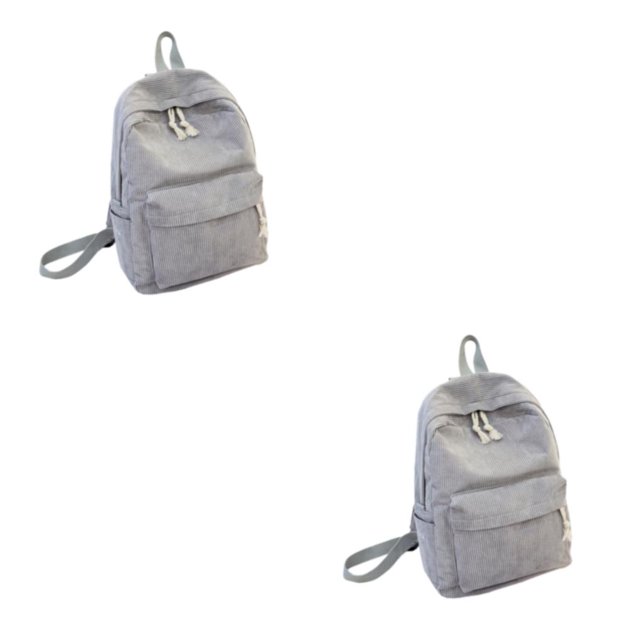Maytalsory Spacious Backpack For School And Travel Durable And Fashionable Sturdy LightGray 2Set