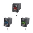 thumbnail image 2 of serony PC Car Power Socket USB 3.0 Rectangular Antiflaming Replacement Automotive Vehicle Charging Adapter Accessories Green, 2 of 7