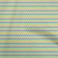thumbnail image 1 of oneOone Polyester Spandex Olive Green Fabric Chevron Craft Projects Decor Fabric Printed By The Yard 56 Inch Wide, 1 of 4