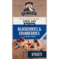 thumbnail image 1 of Quaker Gruau coupe épointée à cuisson rapide Saveur Bleuets et canneberges, 1 of 10