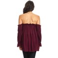 thumbnail image 2 of Women Renaissance Off Shoulder Top Costumes Blouse Boho Peasant Shirt, 2 of 5