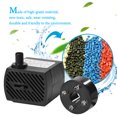 thumbnail image 3 of Water Pump Ultra Quiet Submersible Water Pump With LED Light Fish Pond Aquarium Tank Fountain US Plug, 3 of 8