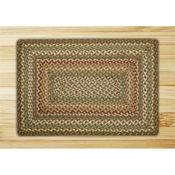 Earth Rugs 25-051 Tapis Rectangulaire Tonal Sapin