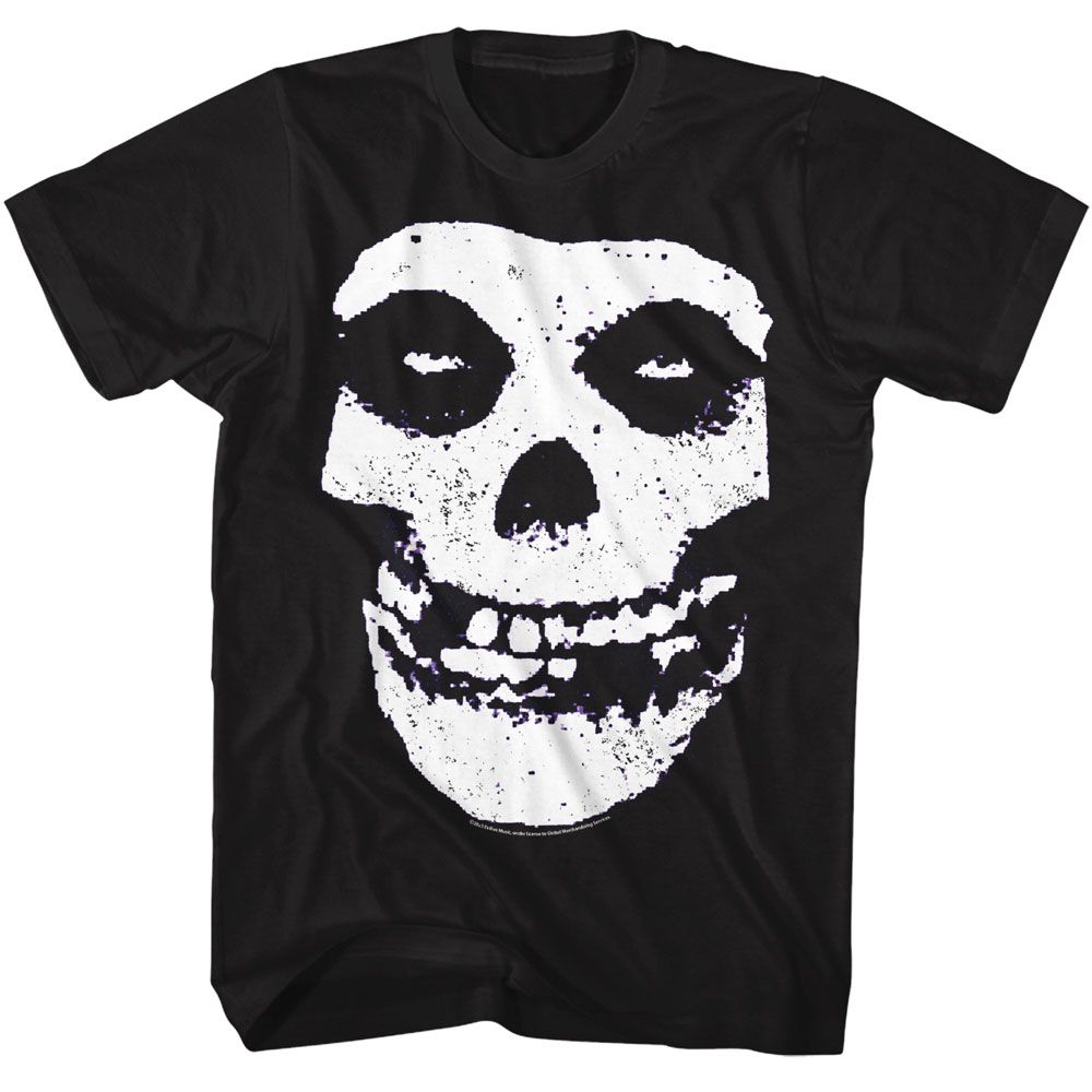 Misfits T-Shirt Adulte Noir Crâne 4Xlt
