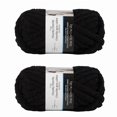 thumbnail image 2 of MAINSTAYS 2 pack black polyester yarn, 2 of 4
