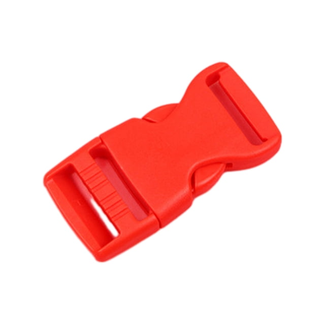 Transemion 10pcs Clasp Belt Buckles Designed To Life Easier Wherever Are Multi-Color red 1Set