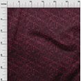 thumbnail image 3 of oneOone Rayon Maroon Fabric Texture Dress Material Fabric Print Fabric By The Yard 56 Inch Wide, 3 of 4