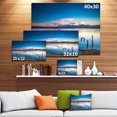 thumbnail image 3 of Ciel Bleu Vif et Eaux Bleues - Impression sur Toile Bord de Mer, 3 of 4
