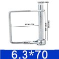 thumbnail image 4 of Maytalsory 8x Heavy Duty Trailer Hitch Pin Lock trailer hooks, ensuring safe Set For Farm Trailers And Garden Wagons 8 PCS Trailer Coupler, 4 of 6