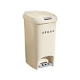 thumbnail image 1 of GUOOL Foot Pedal Garbage Bin Kitchen Step Trash Can for Toilet Laundry Room Garage 15L, 1 of 9