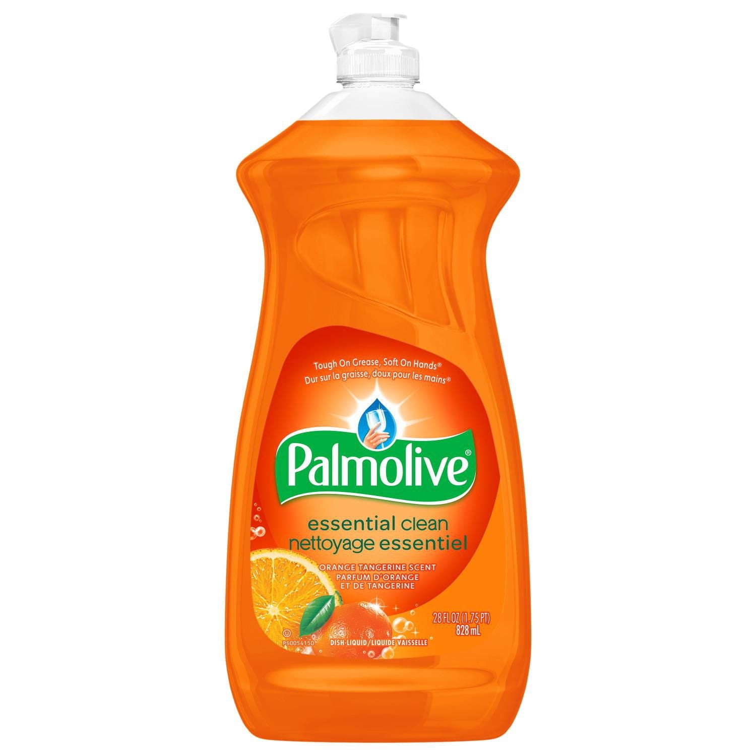 Palmolive Essential Clean Liquid Dish Soap, Orange Tangerine 828ML