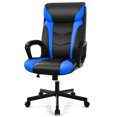 thumbnail image 1 of Patiojoy Office Chair Ergonomic Desks Chair Swivel Computer Chair w/Armrests Blue, 1 of 10