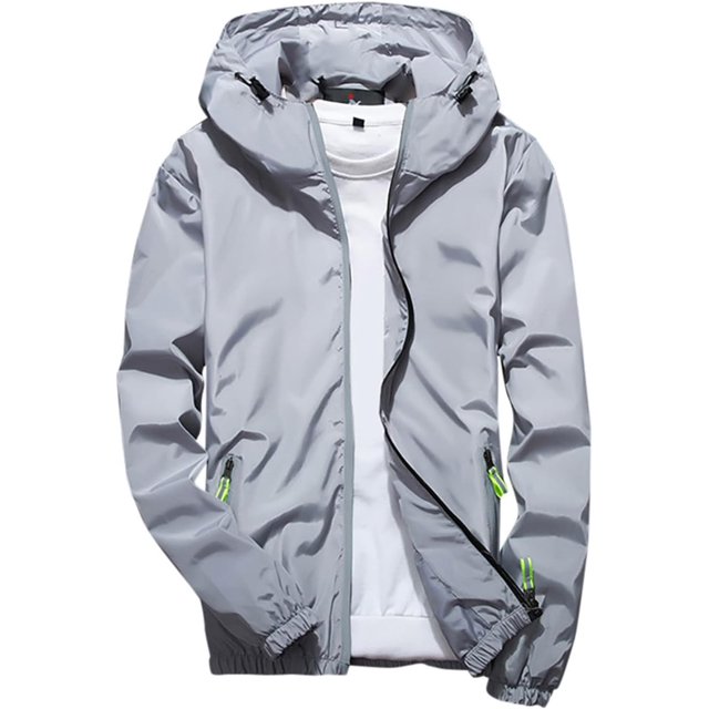 ORUYROP Sweat à Capuche Zippé pour Hommes, Mode Automne/hiver 2023, Veste Décontractée à Manches Longues