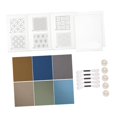 thumbnail image 4 of Langgg Sashiko Coaster Kit Embroidery Starter Kit Craft Art Quilting for Set C, 4 of 6