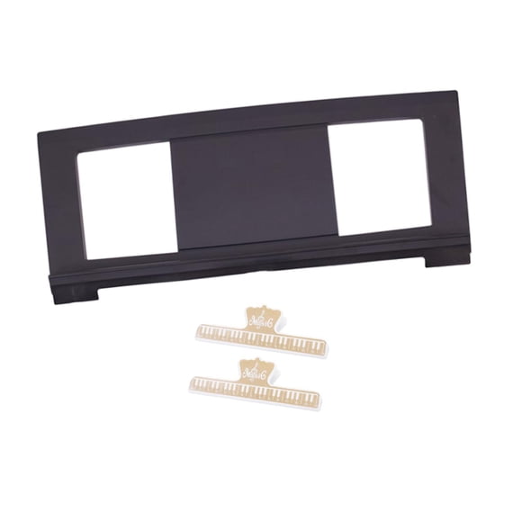 relayinert Professional Music Sheet Stand Ensures Sheet Music Stays In Place During Performances Stand For Sheet Music Gold Clips 47.5x20cm