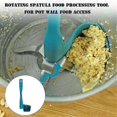 thumbnail image 2 of Kitchen Scraper Rotating Spatula Thermomix Food Utensil Rotary Tools, 2 of 4