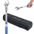 thumbnail image 2 of Digital Adjustable Torque Wrench 5-25 NM 30mm Steel Open End Torque Wrench 9×12mm Interchangeable Head Torque Wrench Car Repair Maintenance Spanner Hand Tool for Bicycle Car, 2 of 11