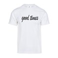thumbnail image 1 of Gravity Threads T-Shirt à Manches Courtes Good Times pour Hommes - Blanc - 2X-très Grand, 1 of 1