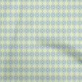 thumbnail image 1 of oneOone Rayon Mint Fabric Geometric Fabric For Sewing Printed Craft Fabric By The Yard 56 Inch Wide, 1 of 4