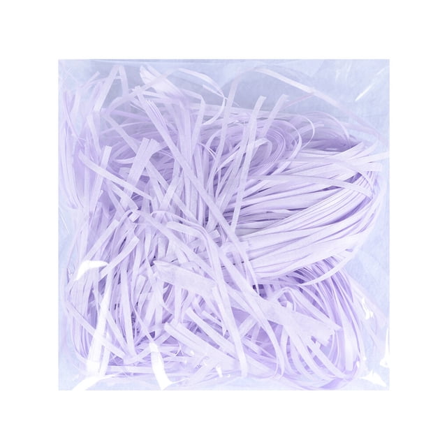 Crinkle Paper Raffia Shreds Colorful Boxes Filling Material DIY Packaging Confetti Wedding Party Greeting Tissue Accessories Light Purple