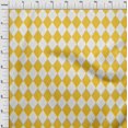 thumbnail image 4 of oneOone Cotton Poplin Yellow Fabric Check Argyle Sewing Craft Projects Fabric Prints By Yard 42 Inch Wide, 4 of 4