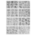 thumbnail image 3 of Fyydes Shrinky Art Paper, Beautiful Pattern Heat Shrink Sheet 8 Pieces For DIY Decoration For DIY Keychain Pendant, 3 of 8