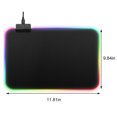 thumbnail image 2 of Coofit Gaming Mouse Pad Lighting: Large Nonslip Keyboard Mouse Mat Computer Mousepad, 2 of 10