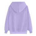 thumbnail image 5 of Plebaso Sweat à Capuche pour Femmes Mignon Cœur Manches Longues Décontracté avec Poches, 5 of 5