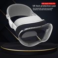 thumbnail image 2 of For Apple-Vision-Pro VR Helmet Protective Cover TPU Protector Shockproof N9H4, 2 of 9
