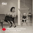 thumbnail image 3 of Jolly Jumper Classique avec Support Portable | ENTREPRISE FIÈREMENT CANADIENNE | Exerciseur pour Bébé Original avec Selle Safari | Intérieure et Extérieure | Se Plie à Plat pour le Rangement, 3 of 10