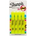 thumbnail image 1 of Surligneurs à réservoir Sharpie, pointe biseautée, jaune, 4 unités, 1 of 10