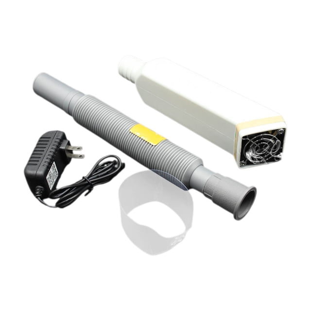 Adjustable Hose Fume Extractor Exhaust Fan for Mobile Phone and Indoor Workspace Ventilation