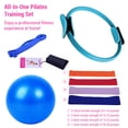 thumbnail image 2 of Pilates Equipment for Home Workouts Pilates Ring and Ball Set Resistance Bands & More Perfect, 2 of 8