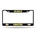 thumbnail image 2 of Los Angeles Lakers Black License Plate Frame, 2 of 4