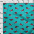 thumbnail image 2 of oneOone Viscose Chiffon Fabric Branch & Bird Block Printed Fabric 1 Yard 42 Inch Wide, 2 of 4