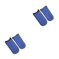 thumbnail image 1 of Transemion 2 Pieces Mobile Gaming Sweat Proof Fingertip Breathable Washable Elastic Finger Gloves Non-Scratch Accessories Blue 2Set, 1 of 6