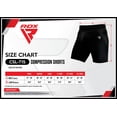 thumbnail image 5 of RDX MMA Compression Shorts, Lightweight Trunks for Kick boxing Training Cage Fighting Muay Thai BJJ Grappling and Combat Sports, Base Layer Short for Fitness Running Exercise Bodybuilding Workout, 5 of 5