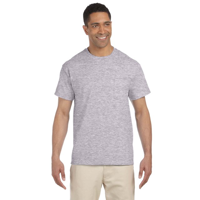 Gildan Ultra Cotton Adult Tee With Pocket