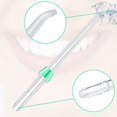 thumbnail image 3 of 8 Pieces Compatible with Waterpik Replacement Flossers Replacement Tips, Classic Jet Tips Flosser Refill Heads Replacement Heads for Water Toothpick (Classic Jet Tips), 3 of 7