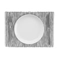 thumbnail image 3 of Fabstyles Shadows Cotton Placemats Set of 4 Machine Washable Thick Rustic Cloth Table Mats Perfect for The Kitchen, Dining, Coffee, Patio, Outdoor Tables, 3 of 3