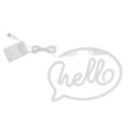 thumbnail image 1 of Hello Enseigne Néon, Lumière Néon Alimentée par USB, Enseigne Néon à Barre, Enseigne Néon à DEL Efficacité Optimale, 1 of 14