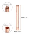 thumbnail image 2 of Unique Bargains TIG Collet 3.2x50mm Stubby Collet Tungsten Electrode Collet Tips Replacement 5 Pack, 2 of 4