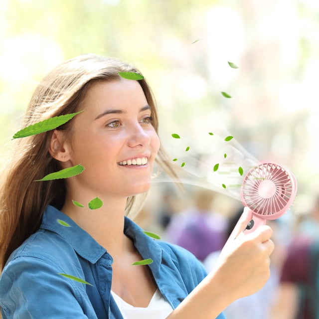 Birdeem Digital Handheld Fan Portable Usb Charging Students Outdoor Gifts Home Mini Fan