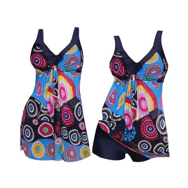 Maillot de Bain Femme Grande Taille Deux Pièces
