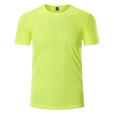 HNMKIU Boys Lightweight Soft Comfortable Wicking Round Neck Short Sleeve T-Shirt For Kids Everyday Wear Z9111-Light Green,7-8 Years