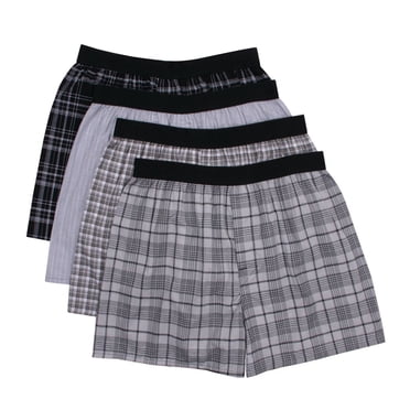 Hanes Men's FreshIQ Cotton Woven Boxer